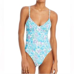 Aqua Swim One Piece Swimsuit, NWT, Medium
